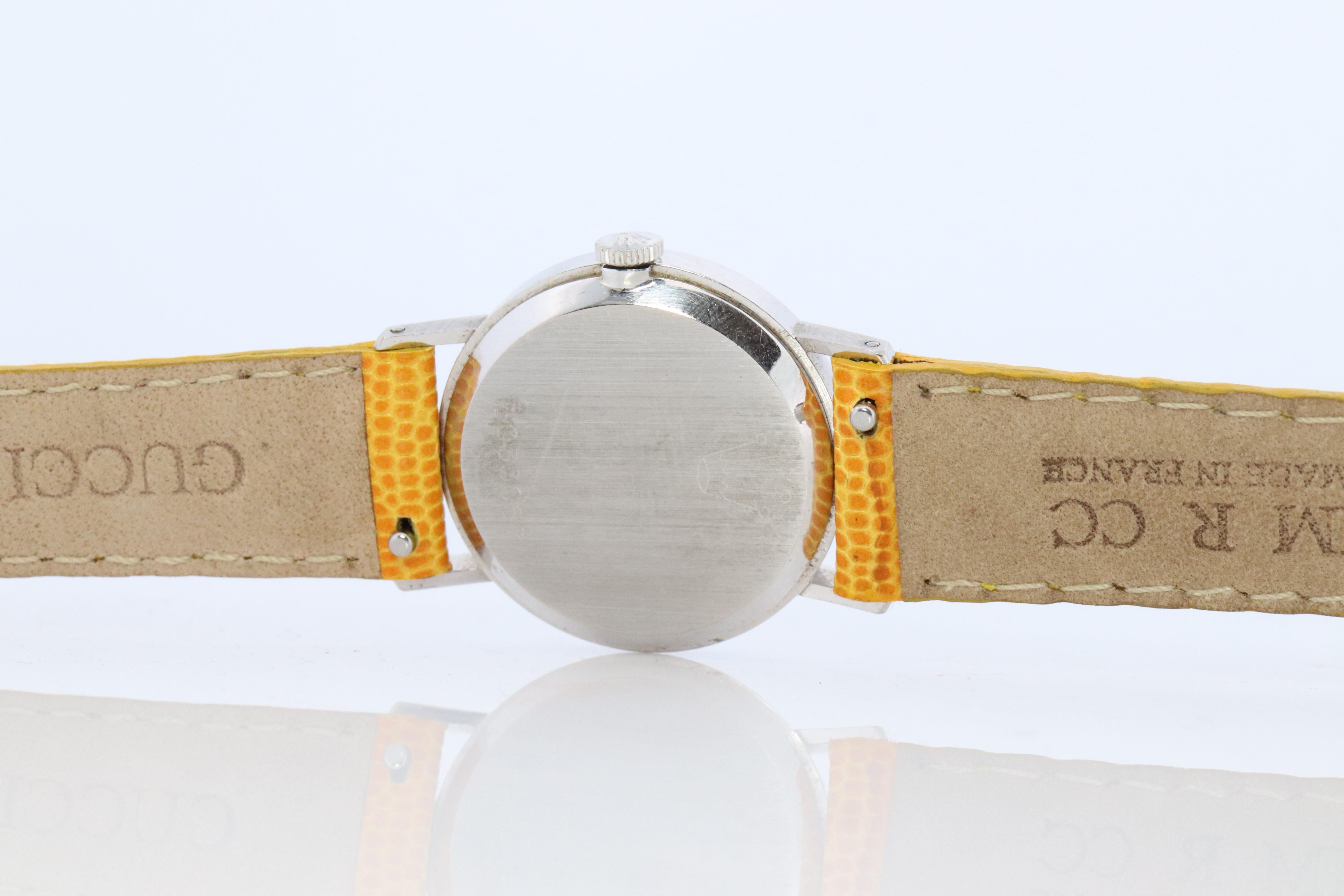 Genuine 18k Rolex Watch. 18k WG Ladies Rolex CELLINI 3810 Round WristWatch For Sale 1