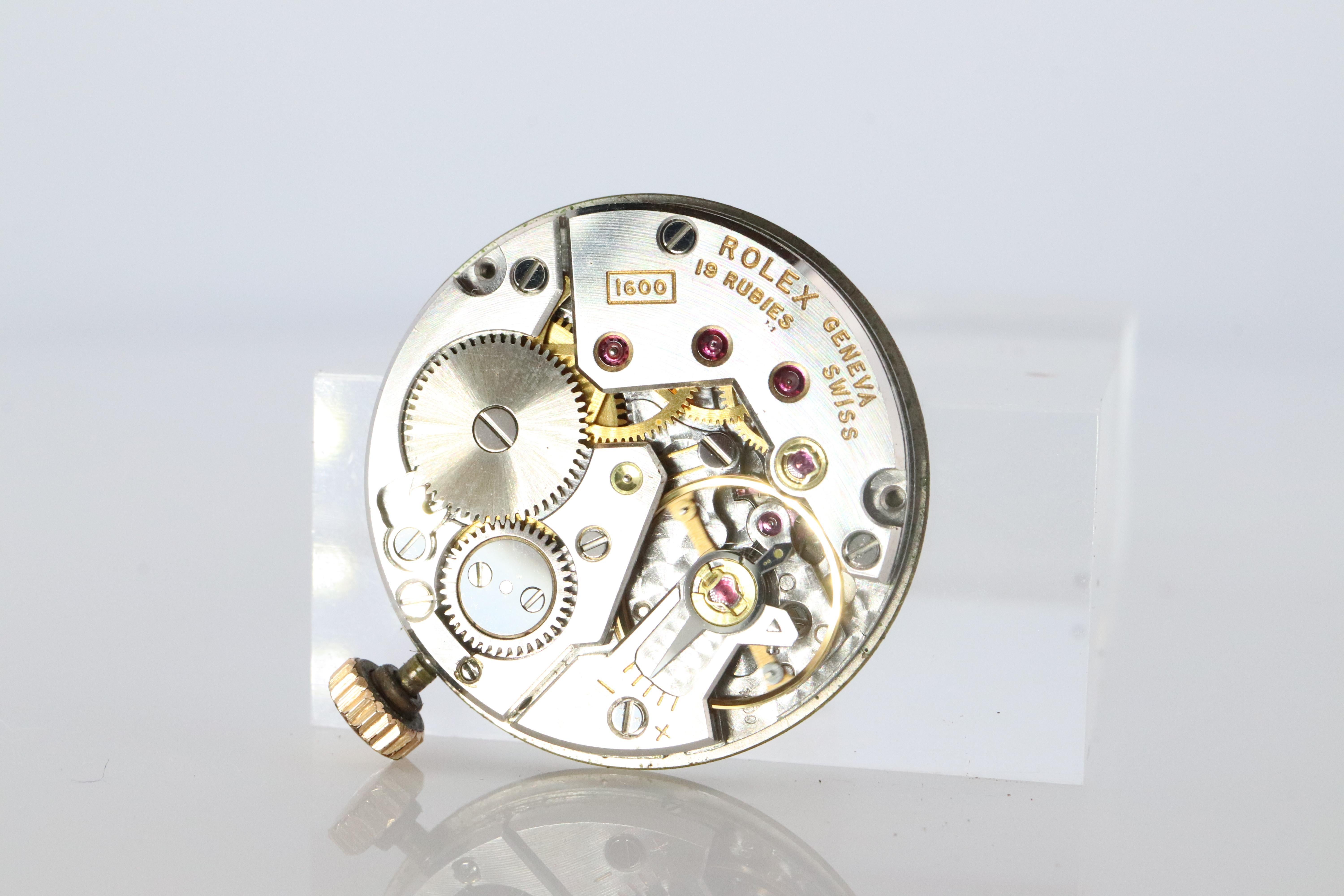 Echte 18k Rolex Uhr. 18k YG Damen Rolex CELLINI 3810 Runde WristWatch im Angebot 6