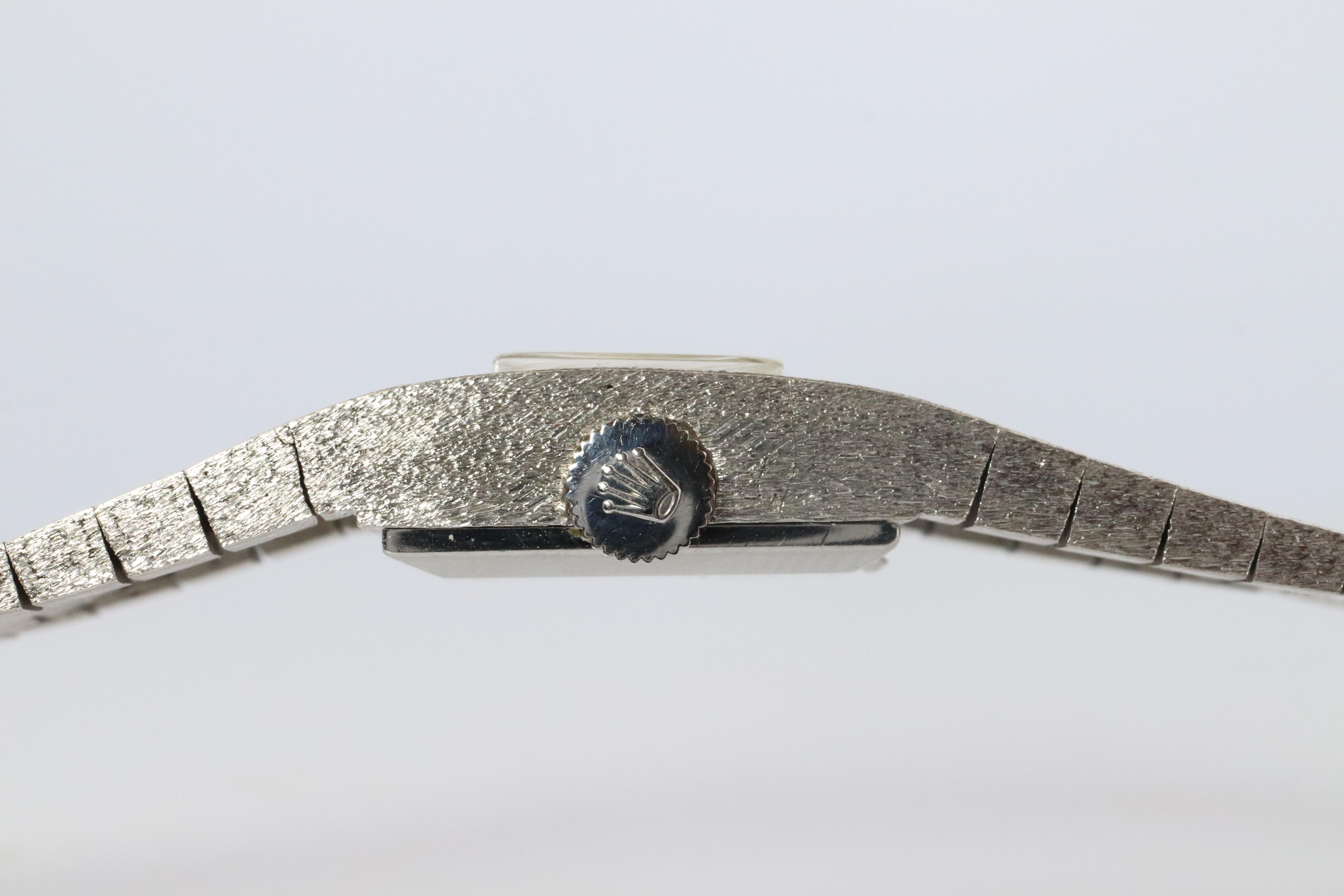 Genuine 18k Rolex Watch. ROLEX Precision 2159 TV Mechanical Windup. Ladies Rolex For Sale 1