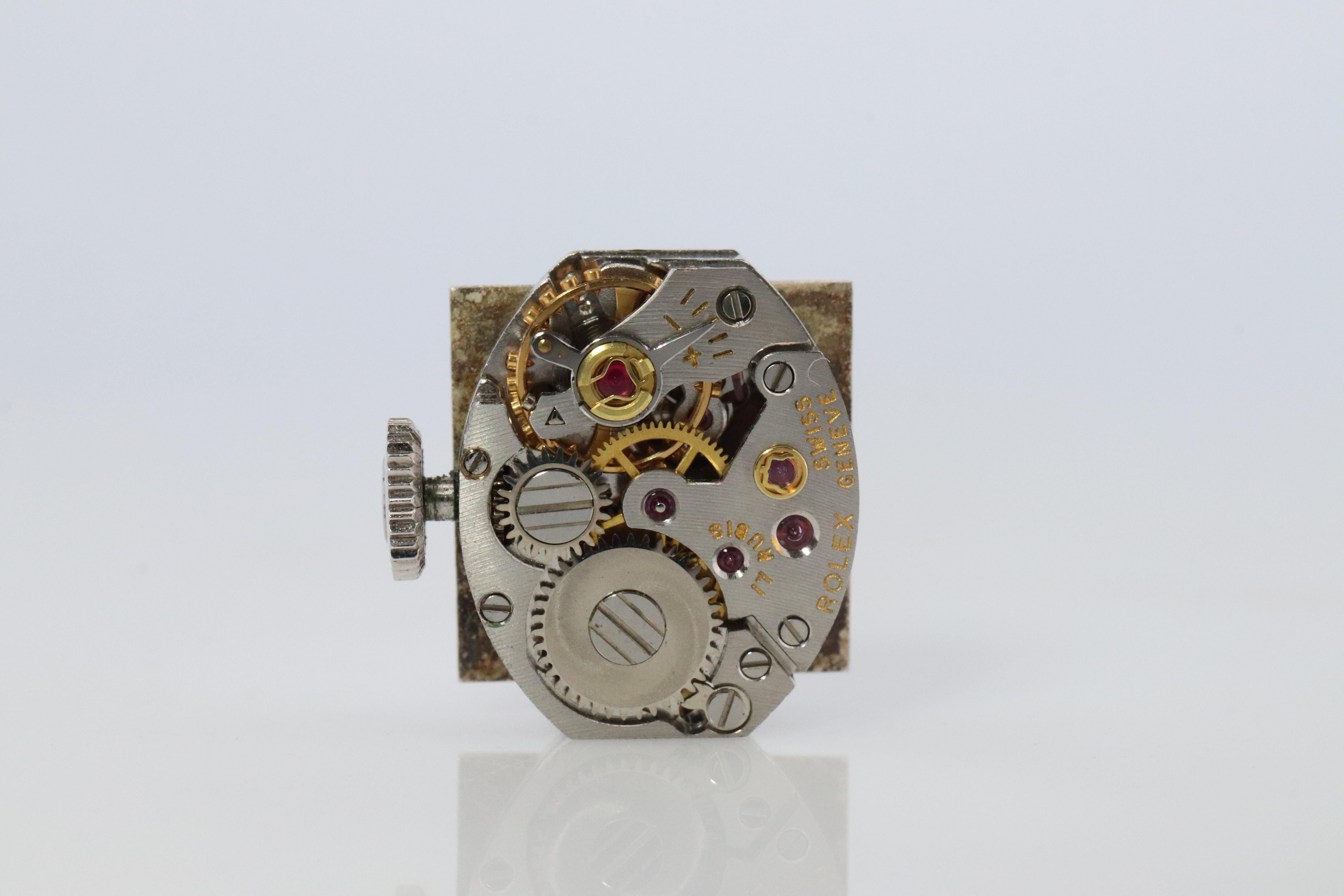 Genuine 18k Rolex Watch. ROLEX Precision 2159 TV Mechanical Windup. Ladies Rolex For Sale 4