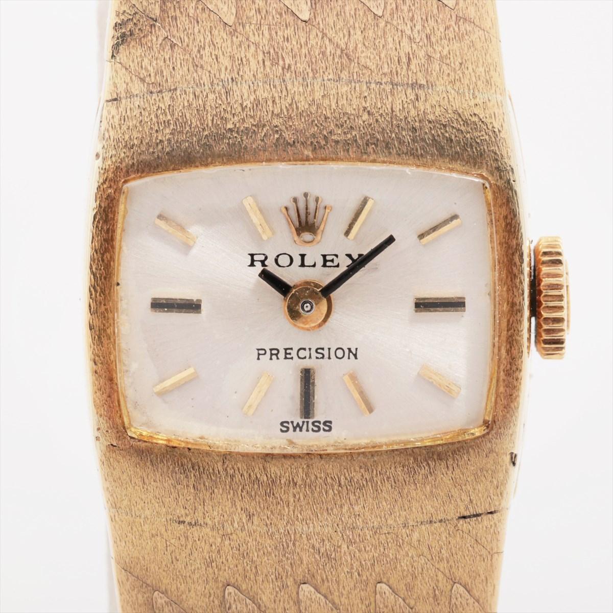 18 Karat Rolex Precision Damenuhr mit Milanese-Armband (10 Karat Gold).

Rolex Aufzug 1400 Kaliber Uhrwerk Ref. 2629 TV-Bildschirm.

Fall ist 18k Gelbgold. Armband ist 10k Gold!

Schöne Uhr. Manueller Aufzugsmechanismus. 


7 Zoll Handgelenk
