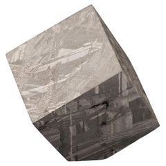 Genuine 250 Gram Muonionalusta Meteorite Cube // 4.5 Billion Years Old