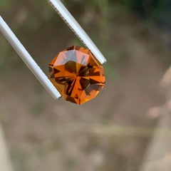 Genuine 4.05 Carats Natural Loose Citrine Fancy Cut Gem From Brazil Mine