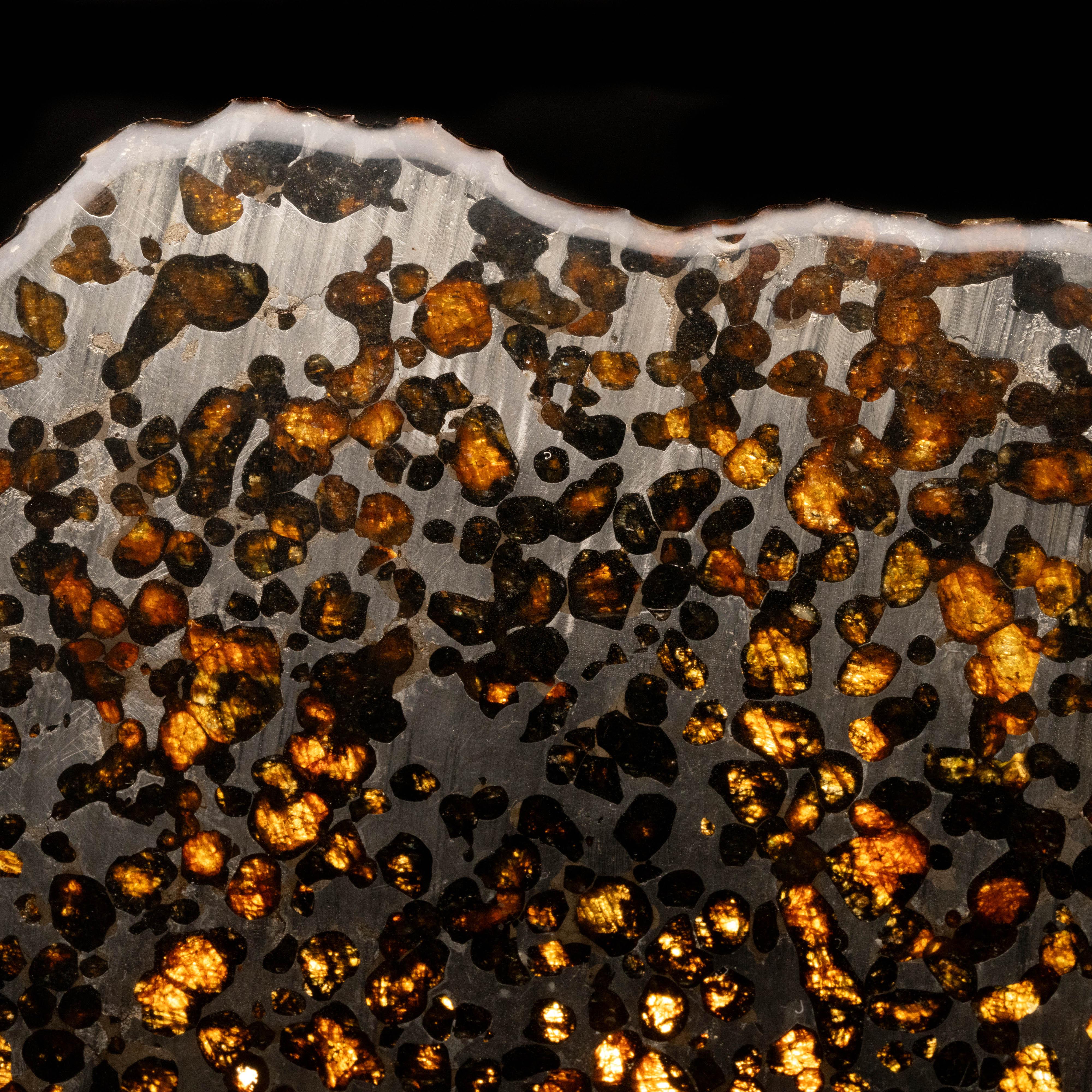 Kenyan Genuine 536 Gram Sericho Meteorite Slice // 4.5 Billion Years Old