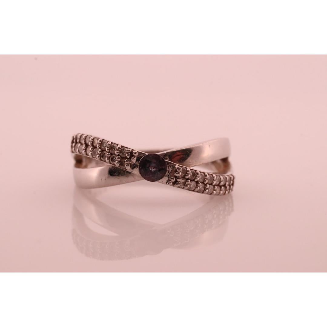 Genuine Alexandrite Ring. 900 Platinum setting round Natural ALEXANDRITE ring For Sale 1