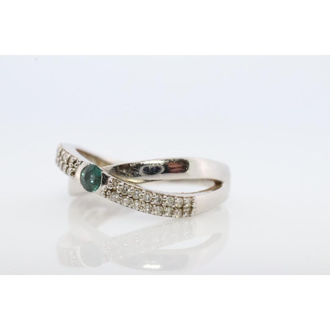 Genuine Alexandrite Ring. 900 Platinum setting round Natural ALEXANDRITE ring For Sale 4