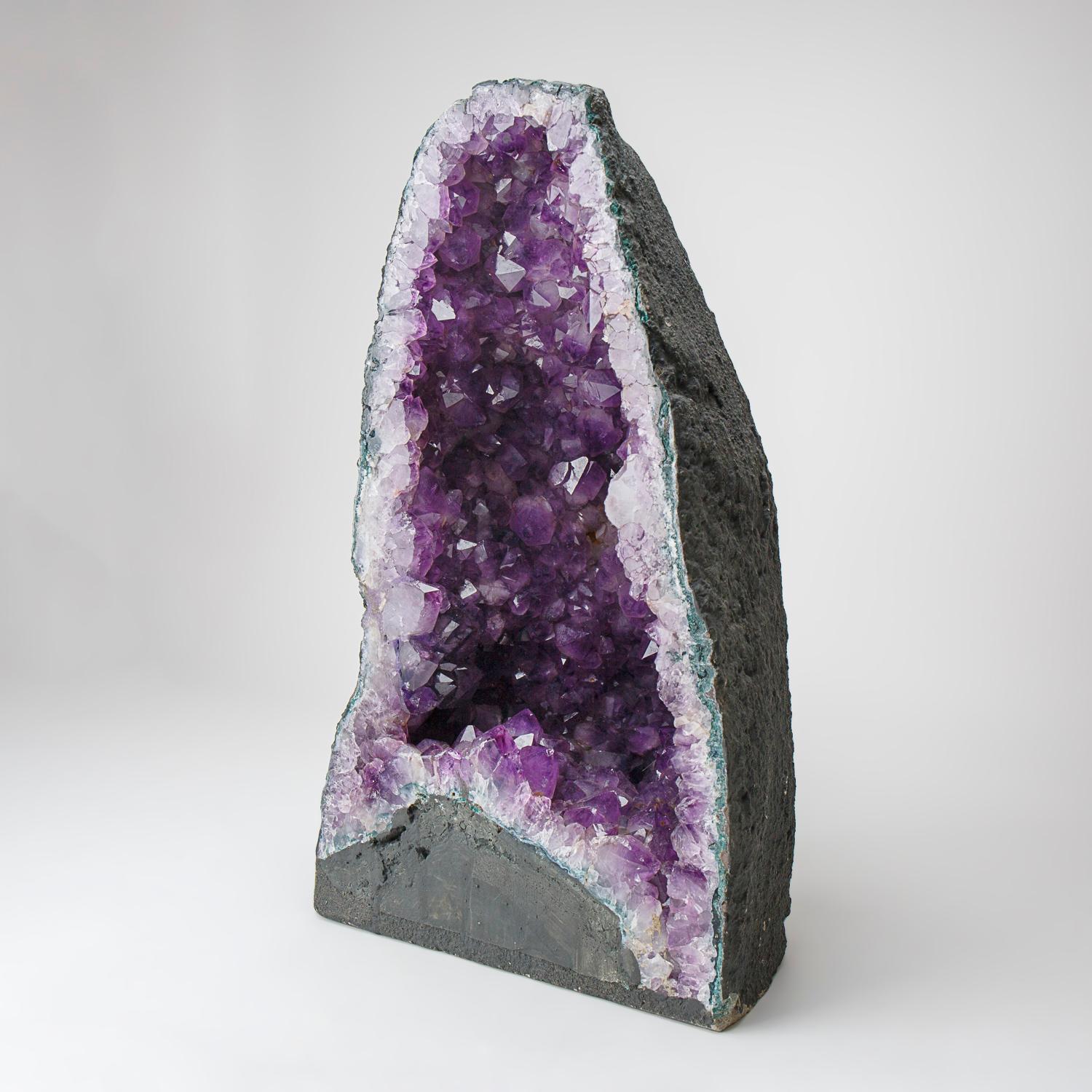 Genuine Amethyst Cluster Geode from Brazil (49 lbs) In New Condition In New York, NY