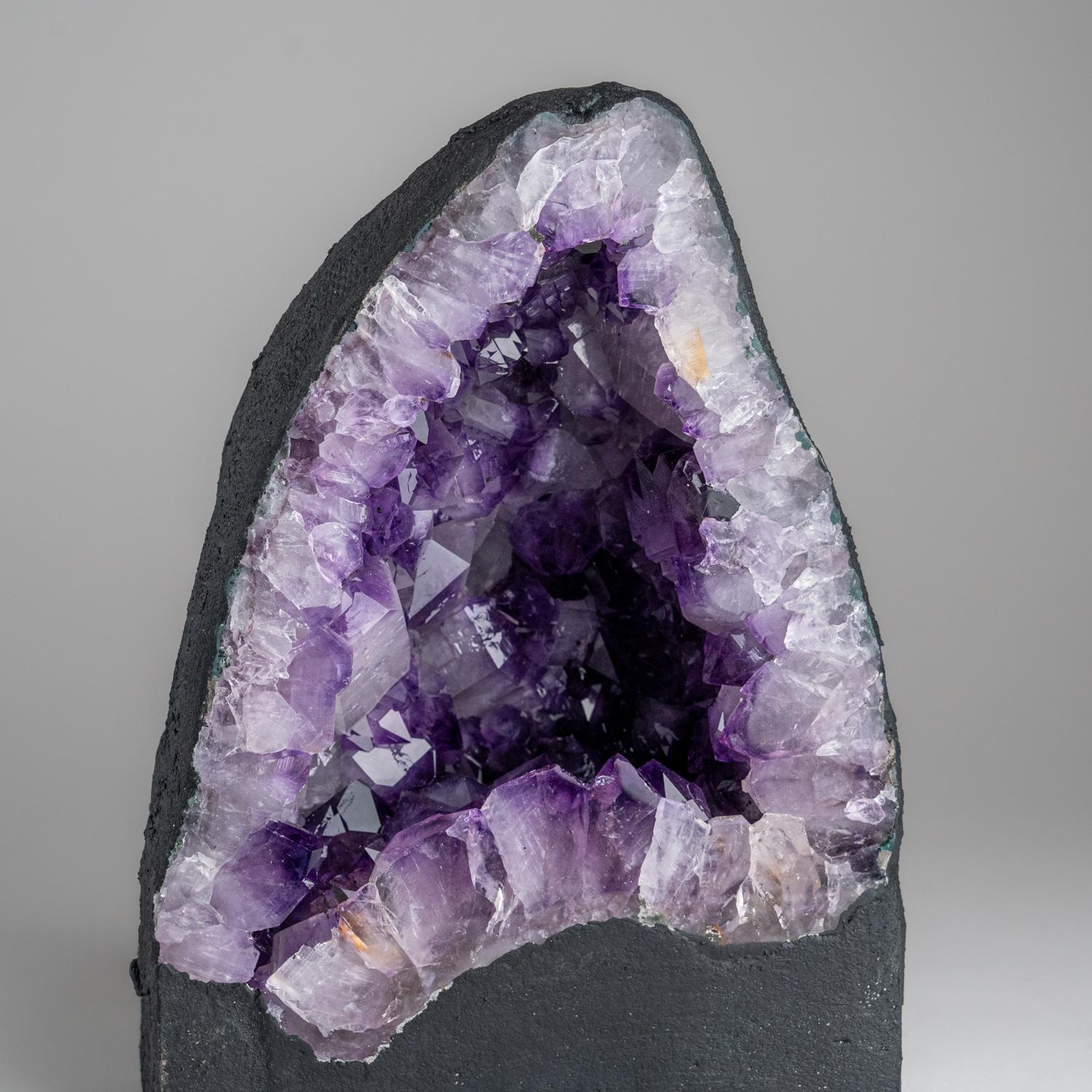 Contemporary Genuine Amethyst Cluster Geode from Uruguay (16.5 lbs) For Sale