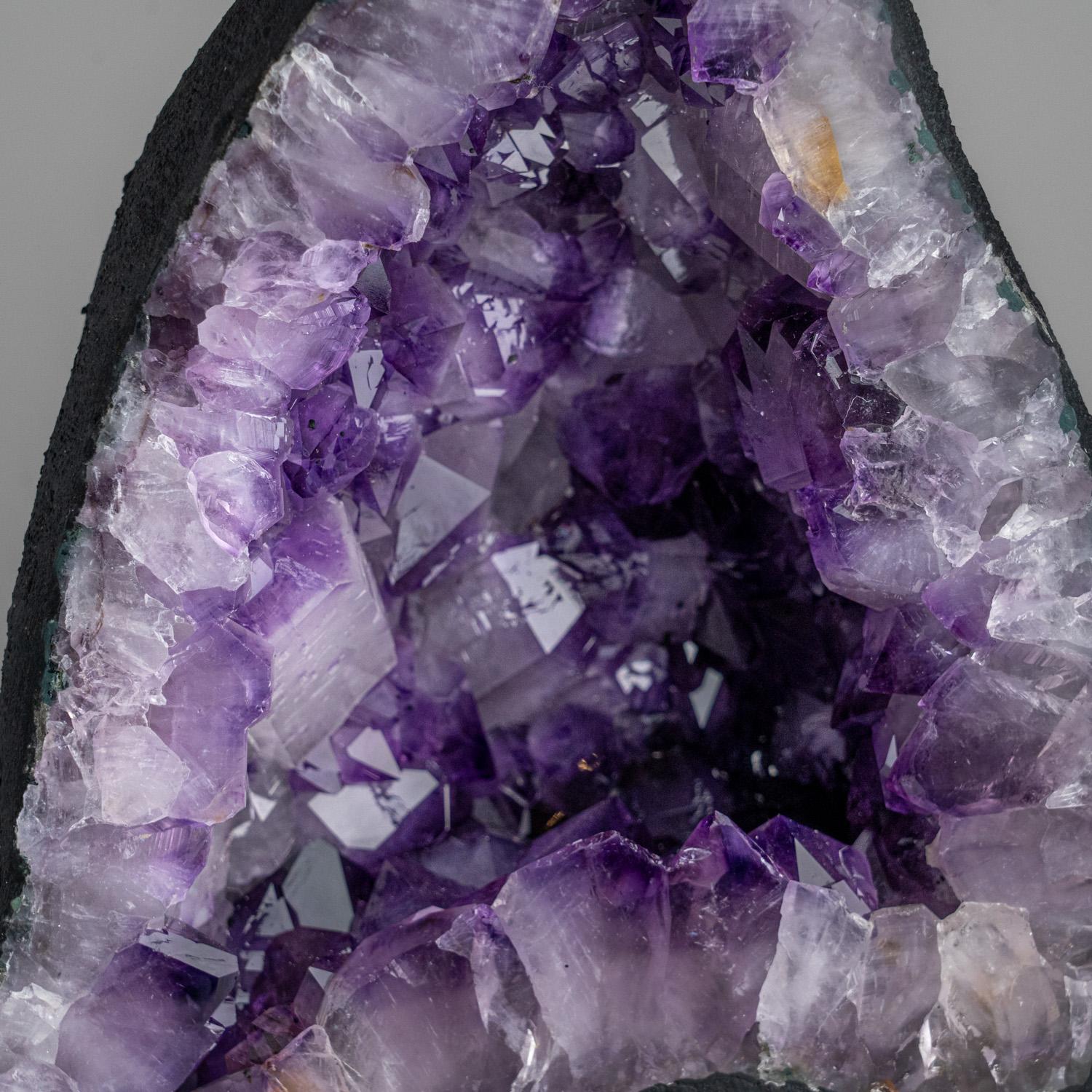 Genuine Amethyst Cluster Geode from Uruguay (16.5 lbs) For Sale 1