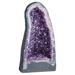 Geoda de racimo de amatista auténtica de Uruguay (34 libras)