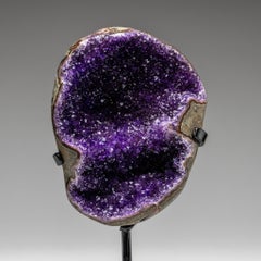 Genuine Amethyst Crystal Cluster on Stand from Brazil (6 lbs)