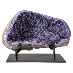 Echter Amethyst-Kristall-Cluster auf Stand aus Uruguay (11 lbs)