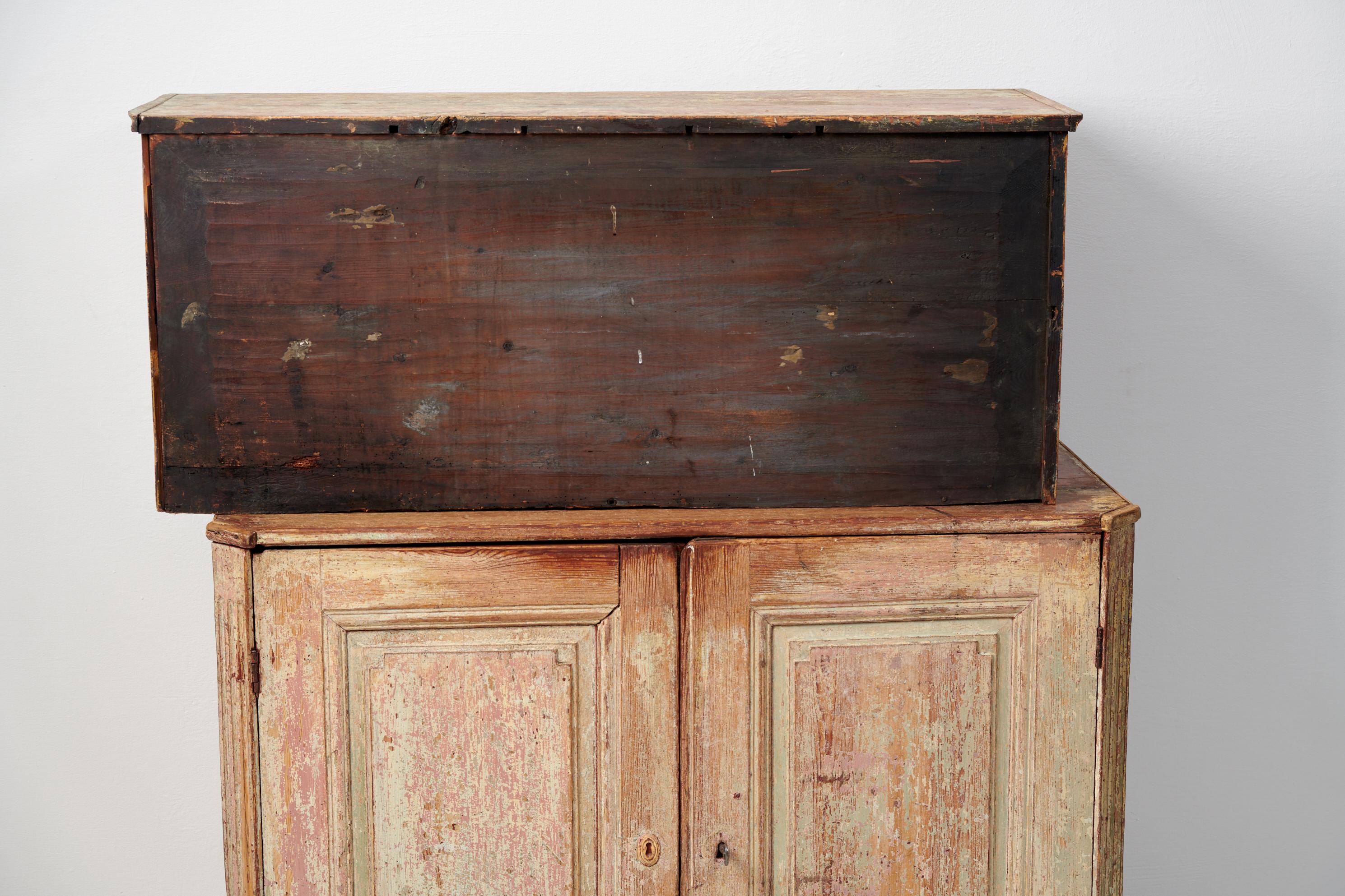 Genuine Antique Swedish Gustavian Country House Sideboard  For Sale 8