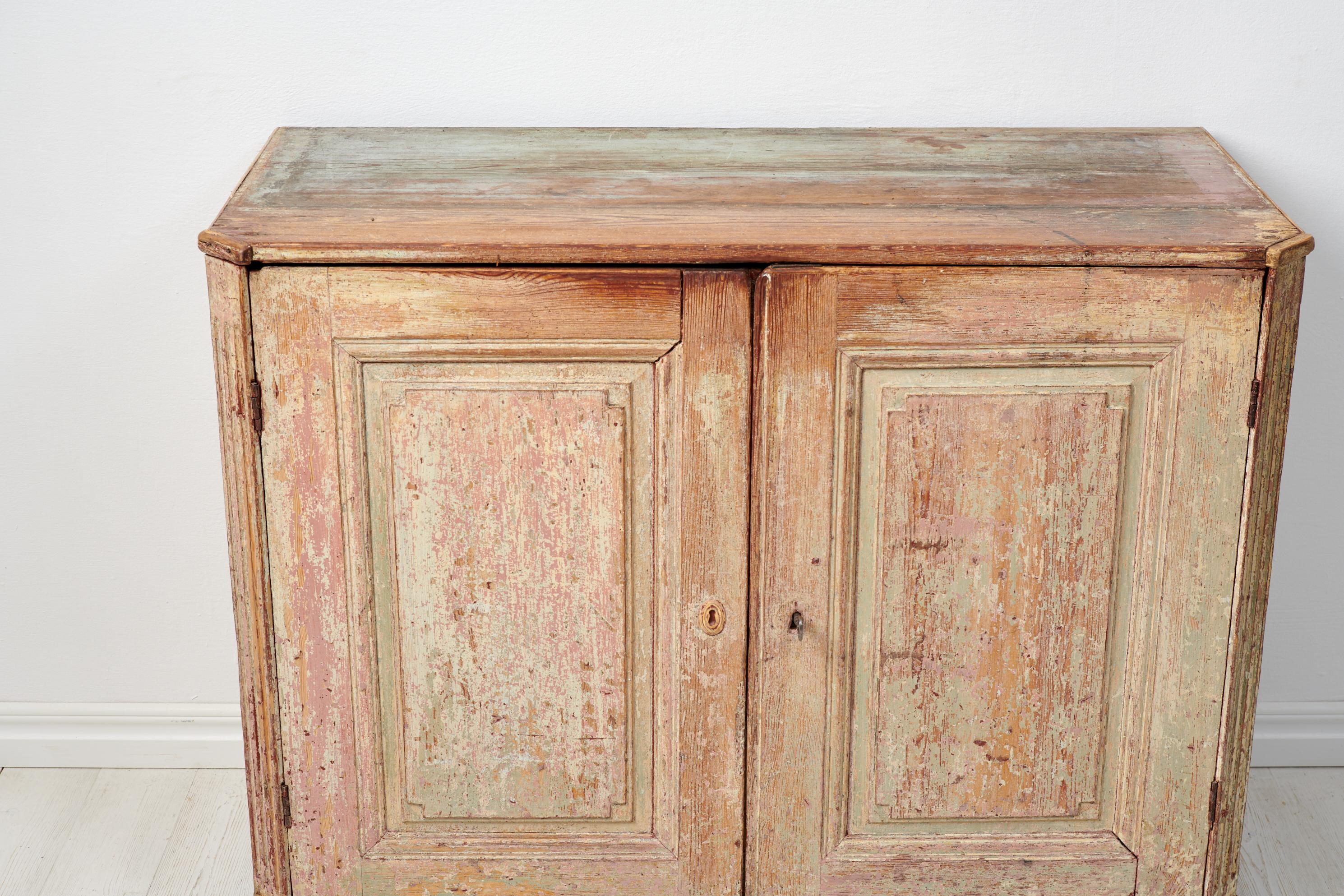 Genuine Antique Swedish Gustavian Country House Sideboard  For Sale 9