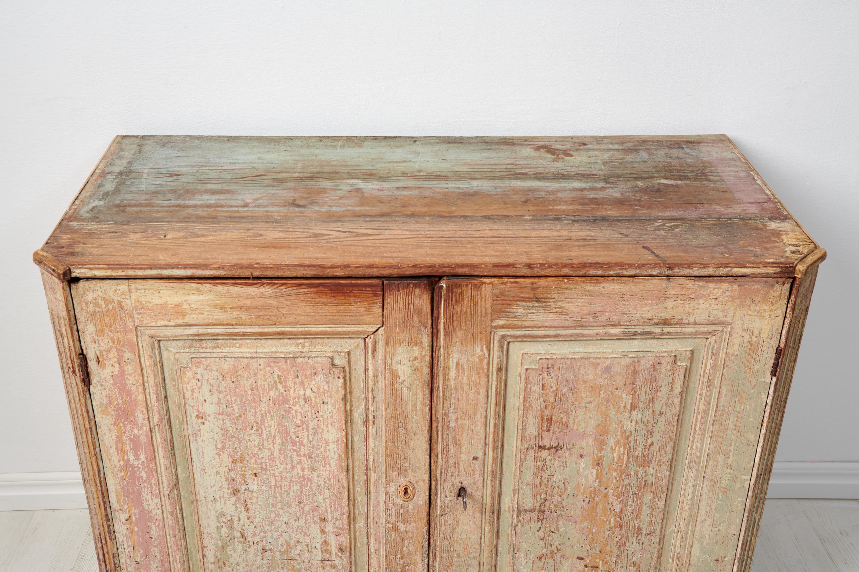 Genuine Antique Swedish Gustavian Country House Sideboard  For Sale 10