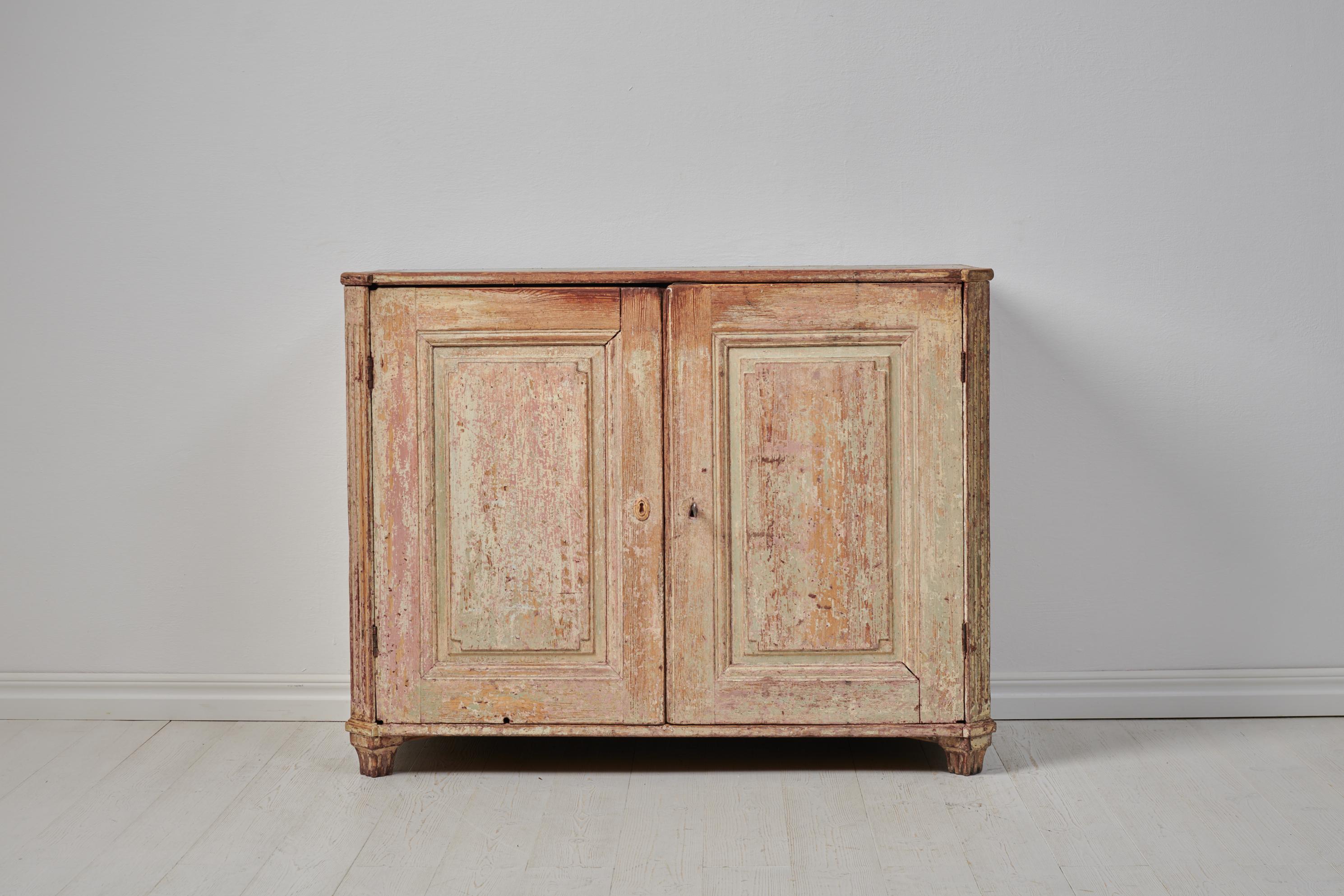 Genuine Antique Swedish Gustavian Country House Sideboard  For Sale 11