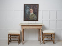 Genuine Antique Swedish Late Gustavian Console Table