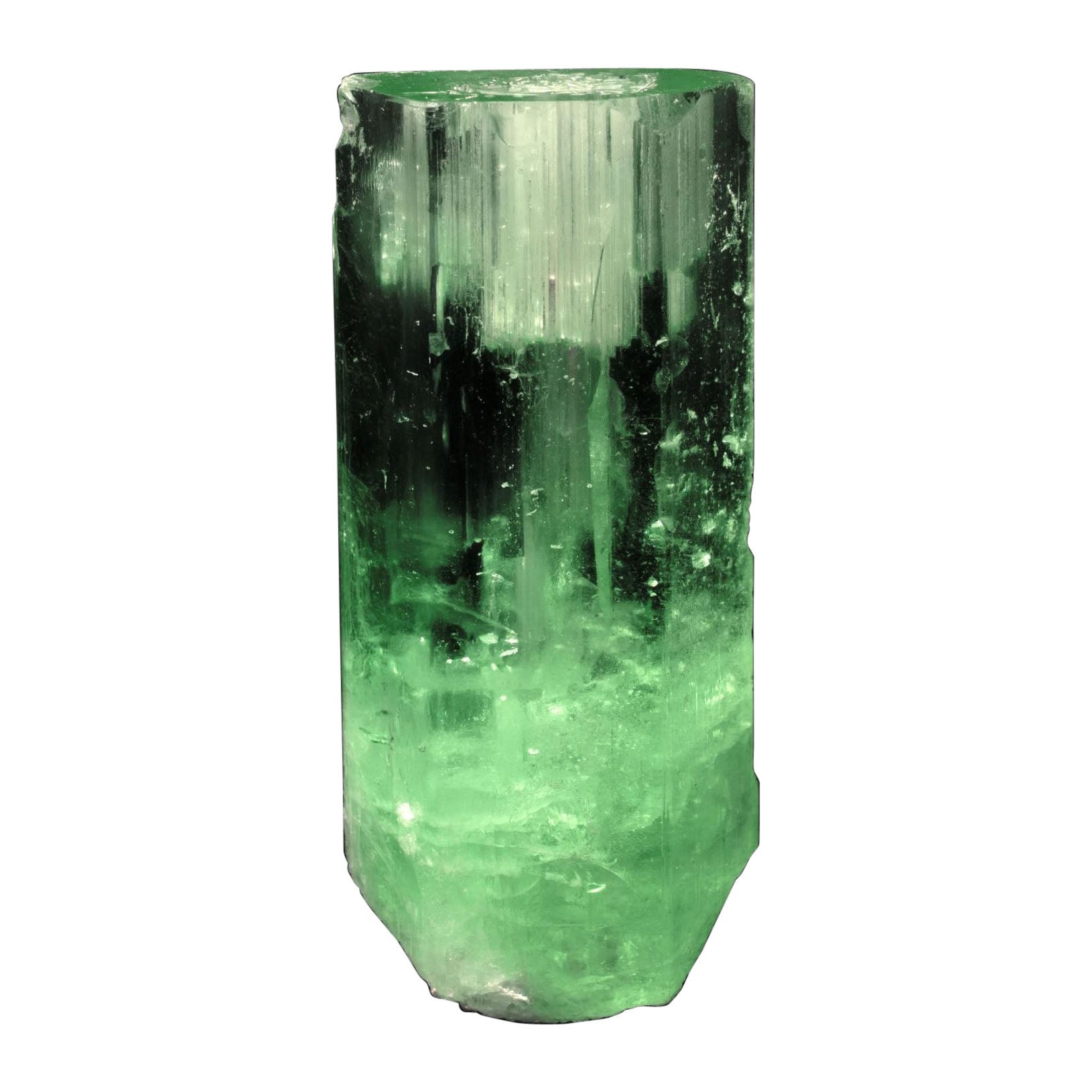 Genuine Aquamarine Crystal from Brazil 592g – Museum Quality Specimen For Sale