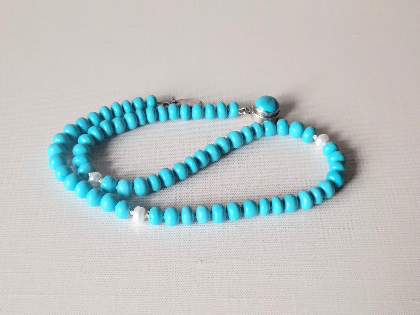 Introducing an exquisite, delicate, and elegant necklace crafted from the exceptionally rare natural Arizona 