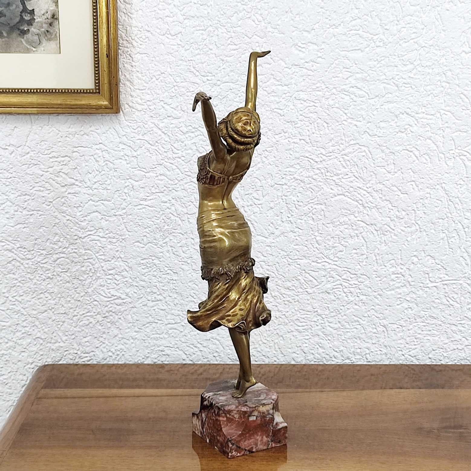 Genuine Art Deco Bronze Sculpture 