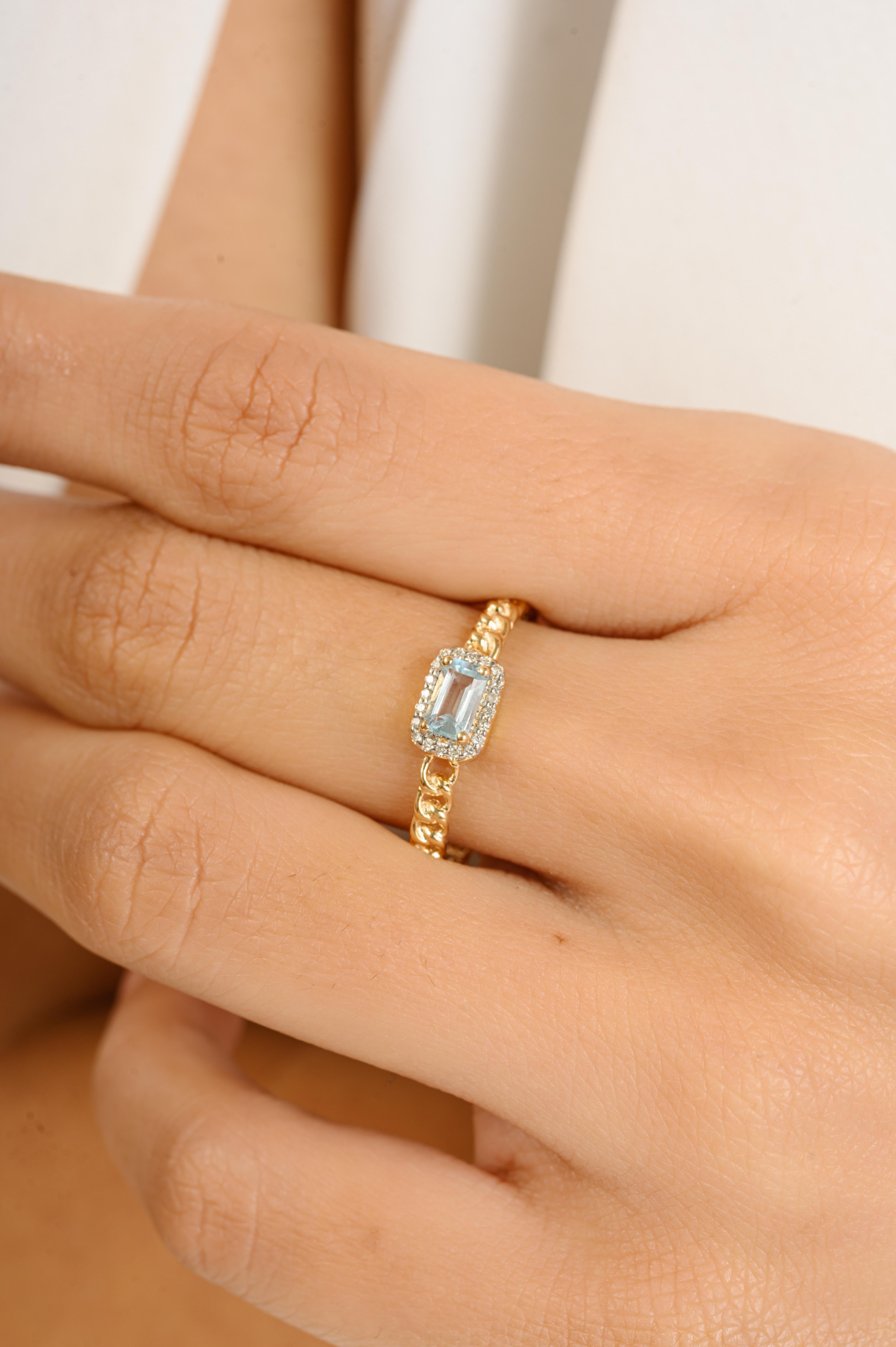in vendita:  Anello di fidanzamento in oro giallo 14k con diamanti a raggiera e topazio blu autentico per donna 6