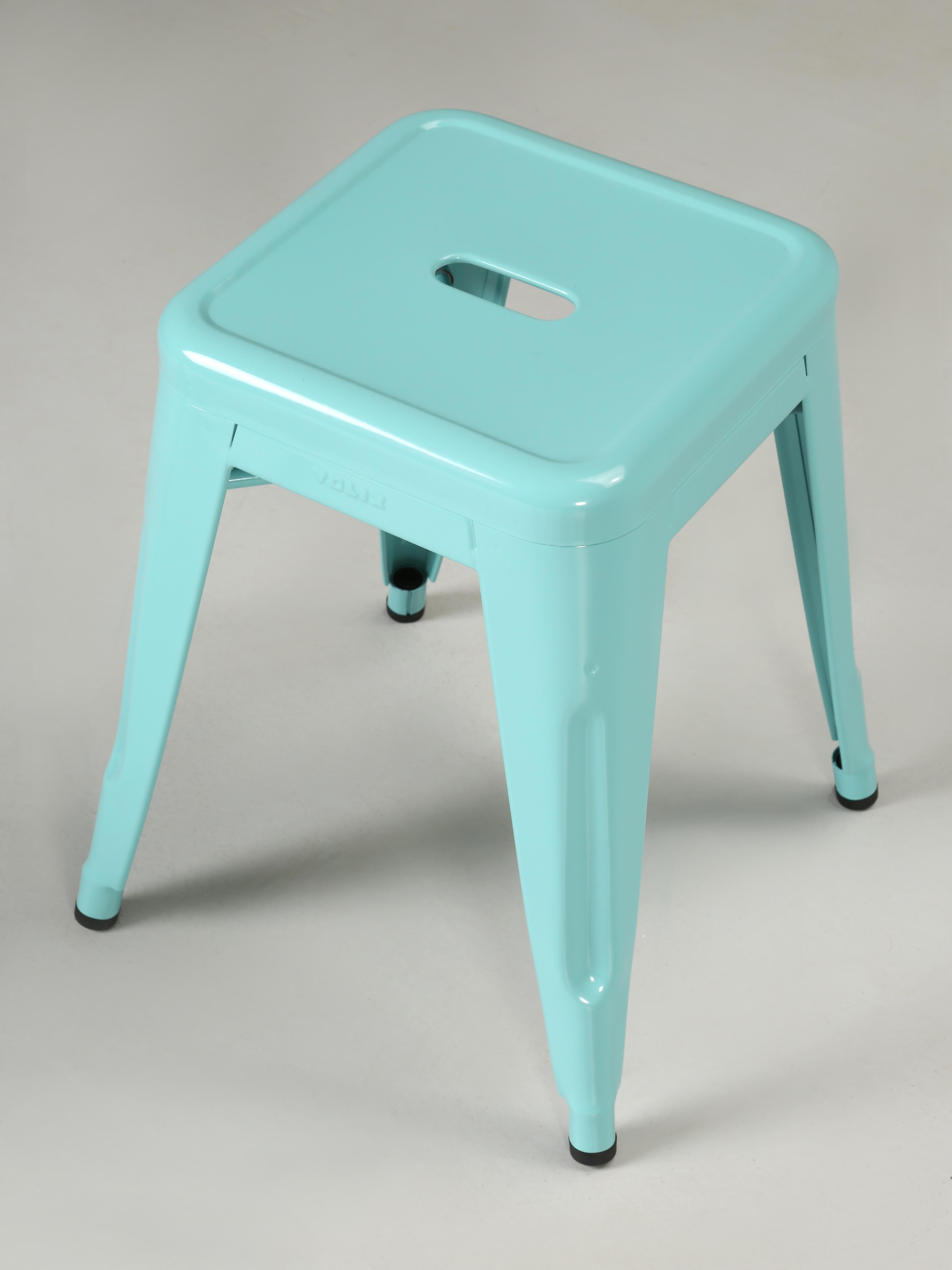 Genuine Brand New Tolix Stacking Steel Stools '19' Available Dining In Excellent Condition For Sale In Chicago, IL