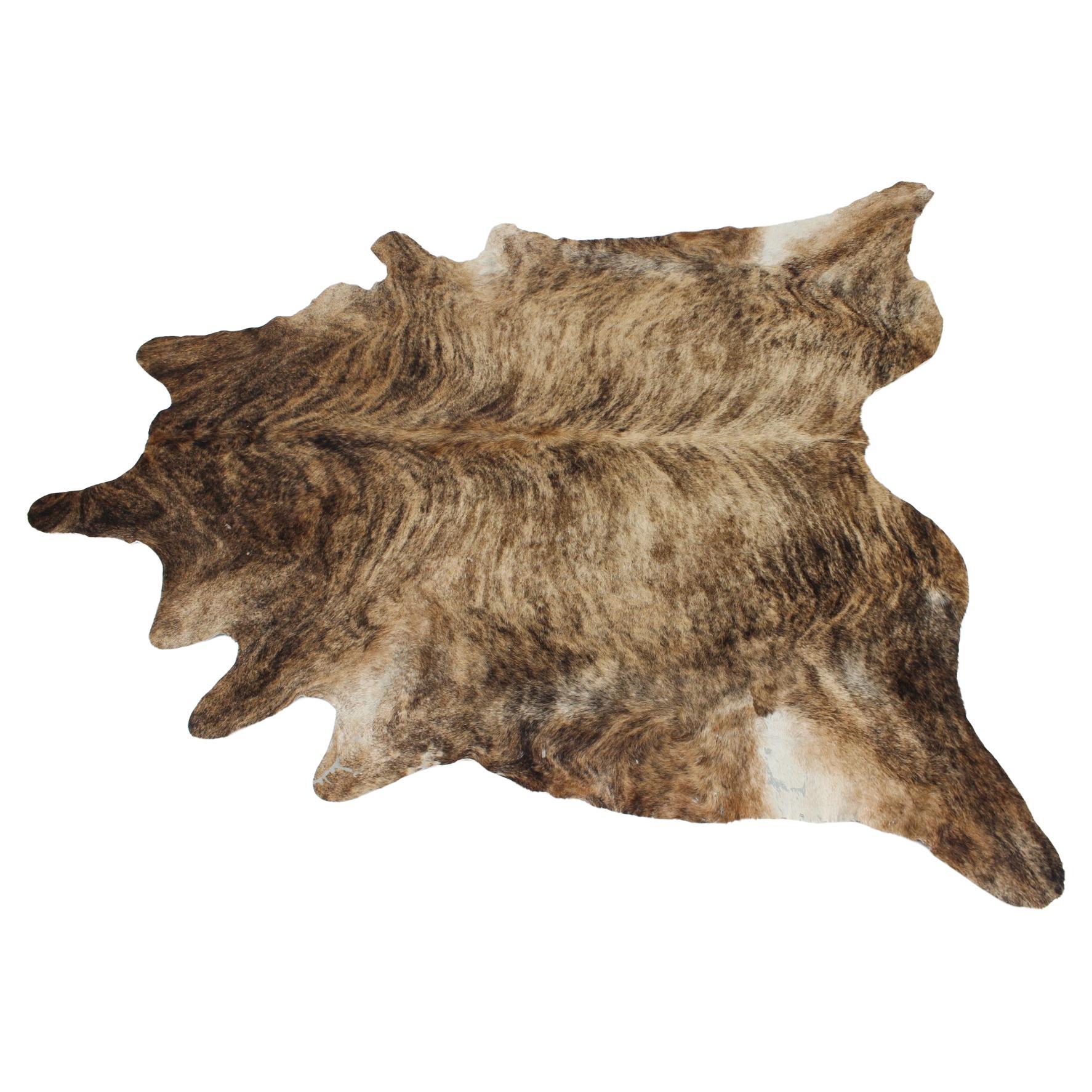 Genuine Brazilian Brindle Cowhide For Sale