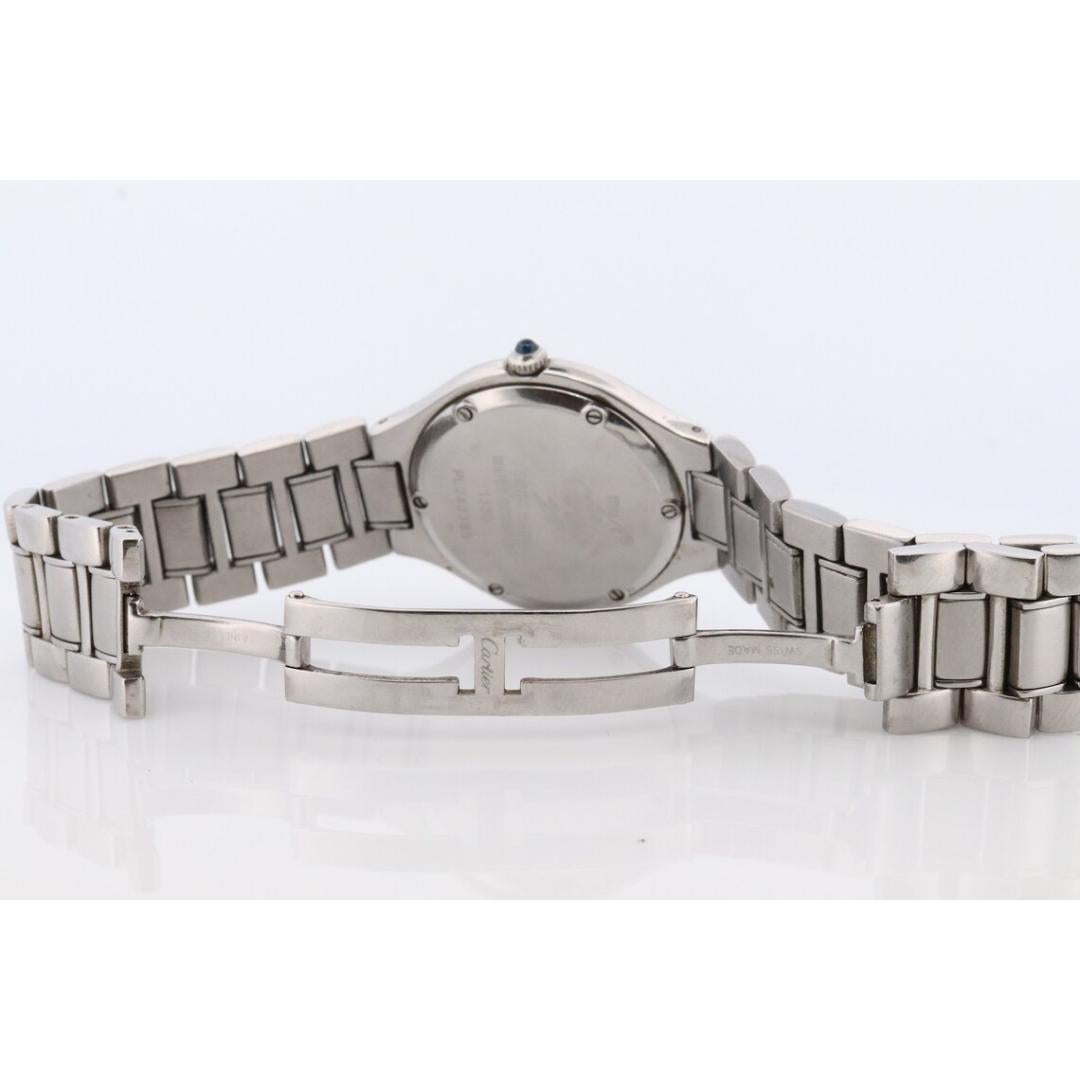 Genuine Cartier 1330 Watch. Must de Cartier 21 Stainless Steel Quartz Watch. 1