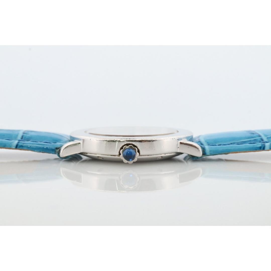 Genuine Cartier 1815 Ronde in Silber in Silber. Must de Cartier 33 mm ARGENT Runder Quarz, ARGENT im Zustand „Gut“ in Port Charlotte, FL