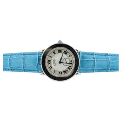 Genuine Cartier 1815 Ronde in Silber in Silber. Must de Cartier 33 mm ARGENT Runder Quarz, ARGENT