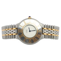 Genuine Cartier Watch. Must de Cartier 21 Stainless Steel 31mm Quartz Watch.