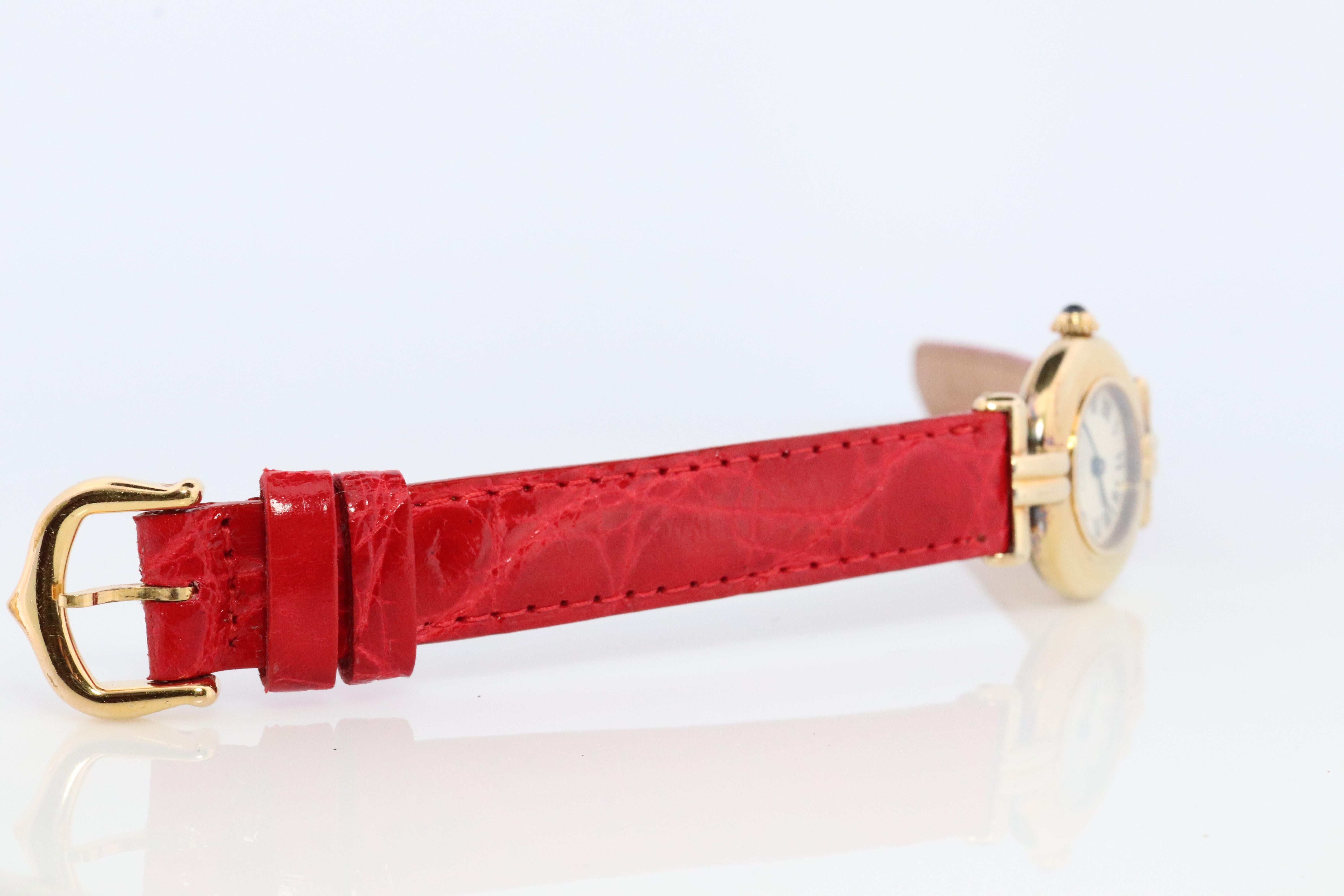 must de cartier colisee watch