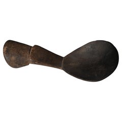 Genuine carved wooden spoon from the Kulango people, Cote d'Ivoire, early 20th C
