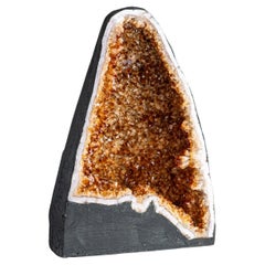 Genuine Citrine Crystal Clustered Geode from Uruguay (30 lbs)
