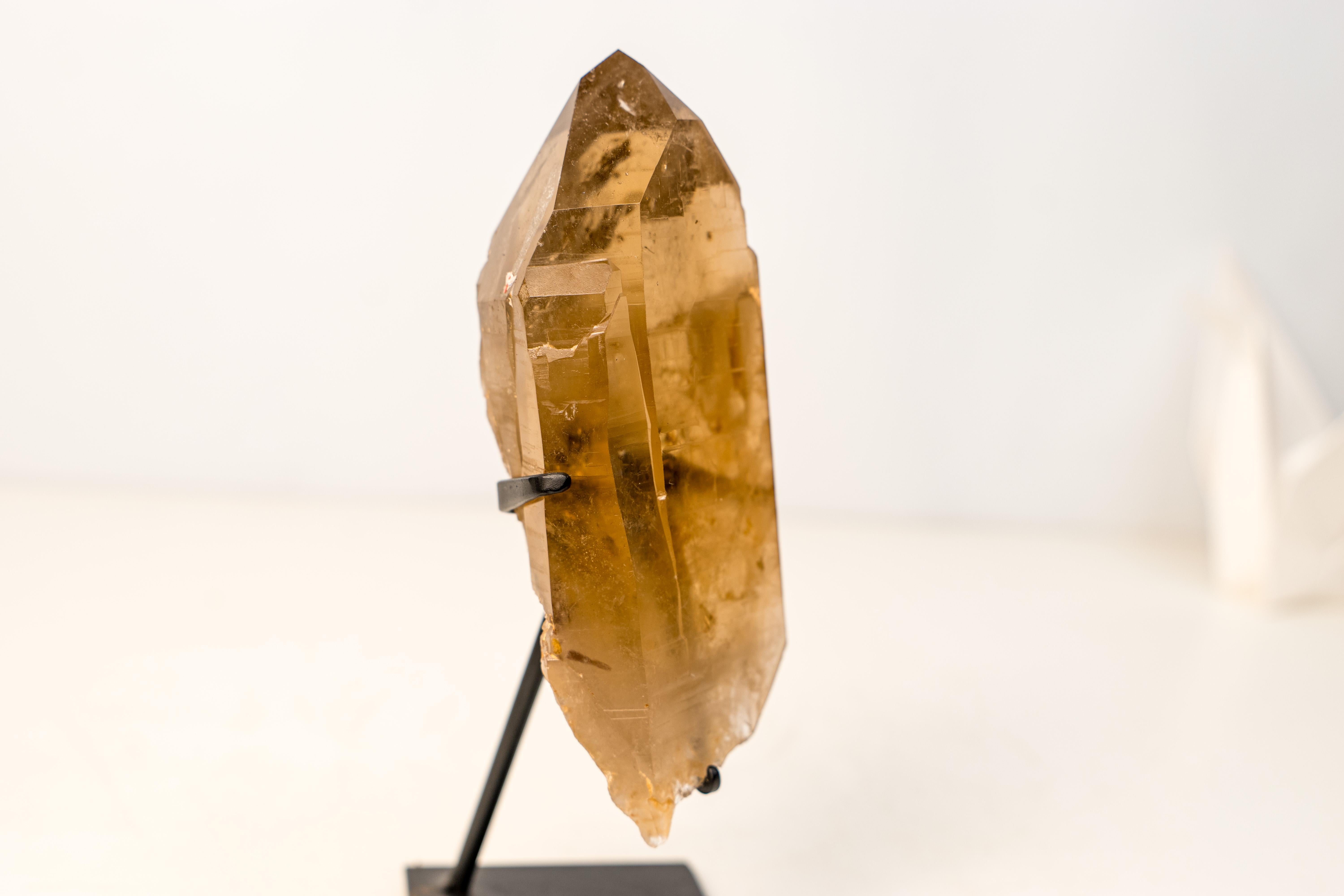 Cristallo galleggiante Citrino autentico in vendita 2