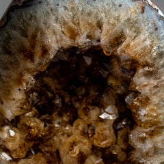 Genuine Citrine Quartz Crystal Cluster From Brazil (6 lbs)