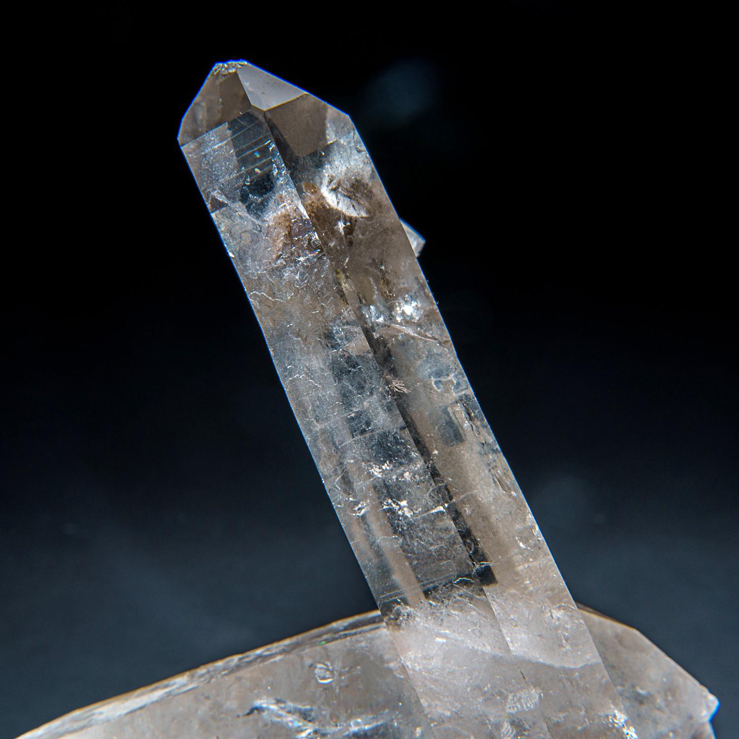 Other Genuine Clear Quartz Crystal Cluster Point from Brazil (3.2 lbs) For Sale