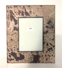 Fotorahmen aus echtem Rindsleder 5" x 7"
