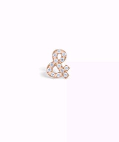 Genuine Diamond And Slider Pendant & Shape Pendant 14k Solid Gold Diamond Charm.