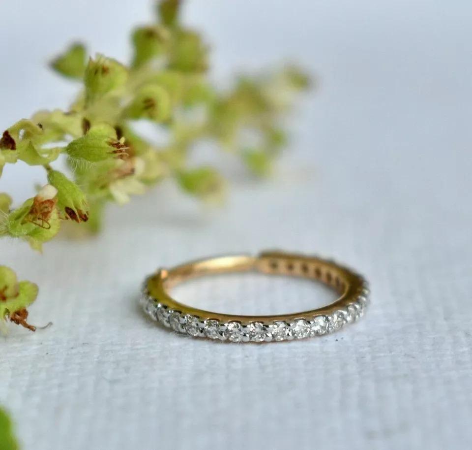 Art Deco Genuine Diamond Clicker Ring For Nose 14k Gold Nose Cartilage Conch Helix Hoop. For Sale