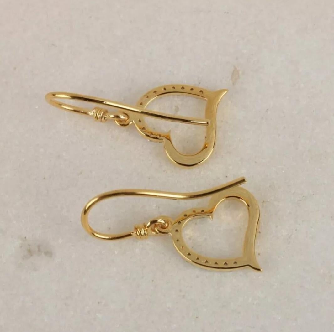 Genuine Diamond Heart Shaped Hook Earrings Solid 14K Yellow Gold Fine Jewelry

Material
14K YellowGold, Gemstone, Natural Diamond
Metal
Yellow Gold
Total Carat Weight
0.24 & Under
Number of Diamonds
28
Item Length
26mm Approx
Main