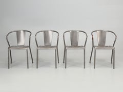 Tolix French Armchairs with Slatted Seats Showroom Samples Hundreds Available
