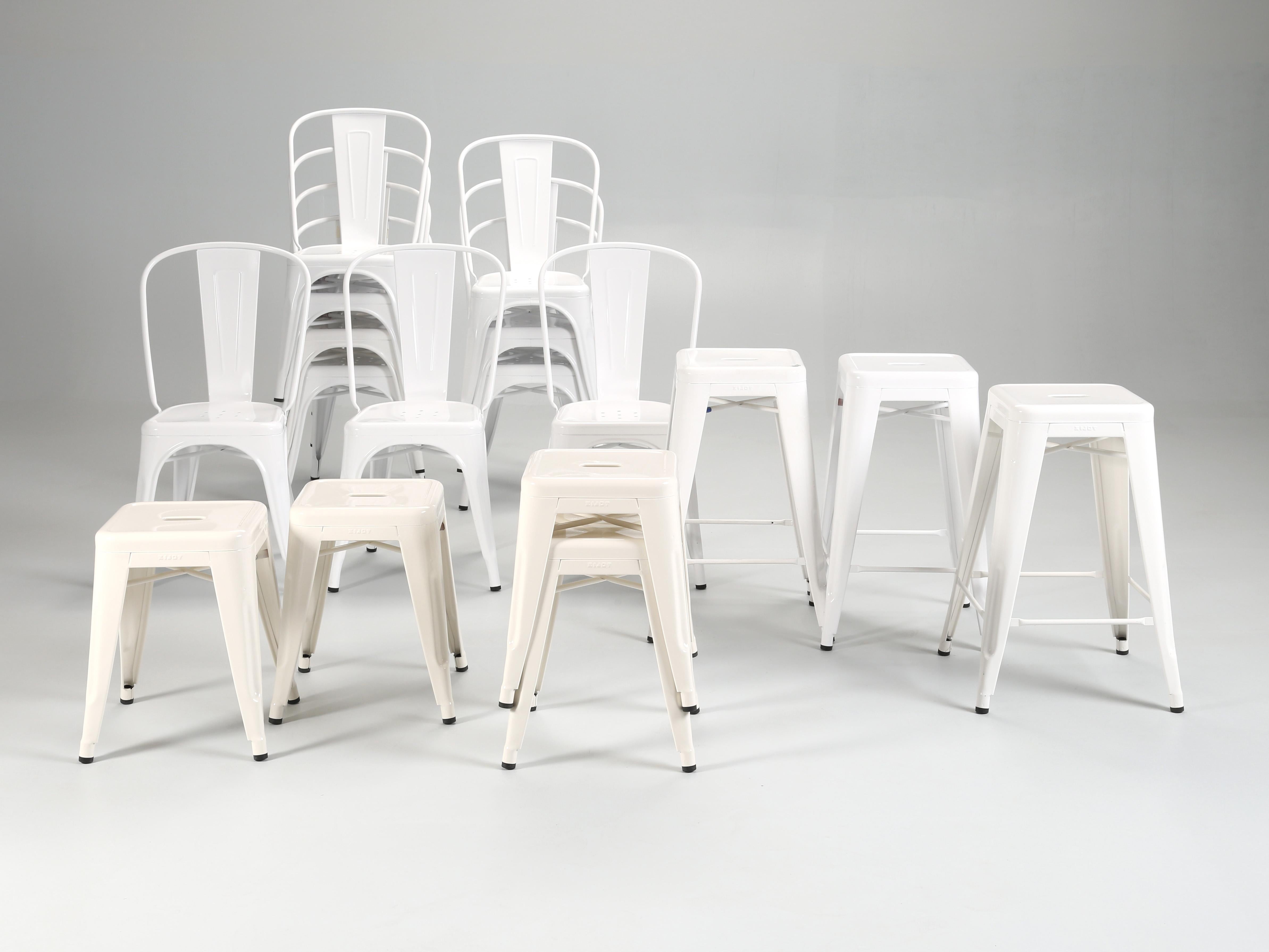 Genuine French Made Tolix Steel Chairs Stackable '12' High, Hundred's Available 11