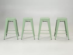 Genuine French Tolix Set of '4' Steel Stacking Stools Hundreds More in Stock