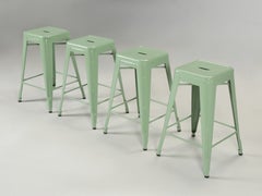 Genuine French Tolix Set of '4' Steel Stacking Stools Hundreds More in Stock