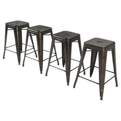 Genuine French Tolix Stacking Stools Hundreds Available in '3' Different Heights