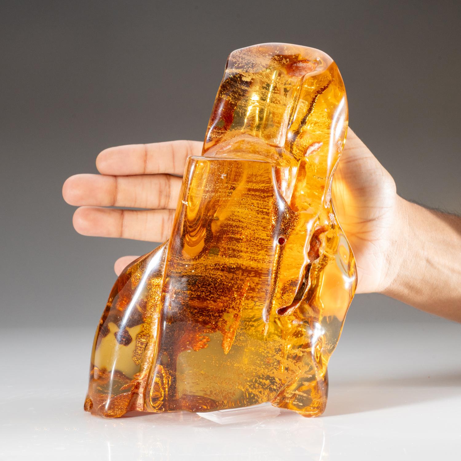 Colombian Genuine Gem-Quality Copal Amber from Colombia (215 grams)
