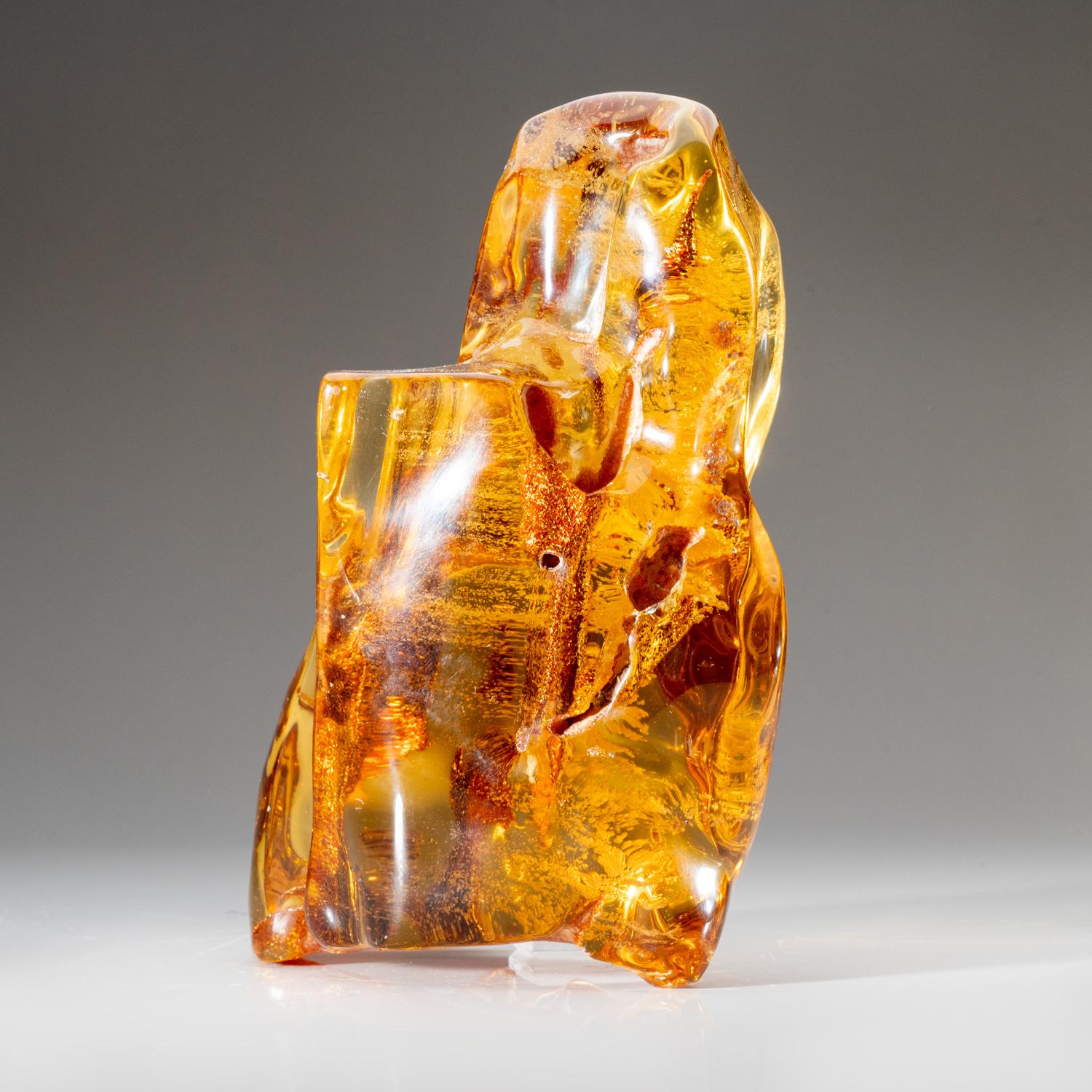 Contemporary Genuine Gem-Quality Copal Amber from Colombia (215 grams)