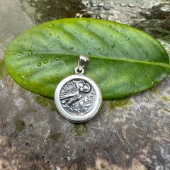 Genuine Greek Coin 3rd Cent. BC Pendant depicting Goddess Athena's Owl