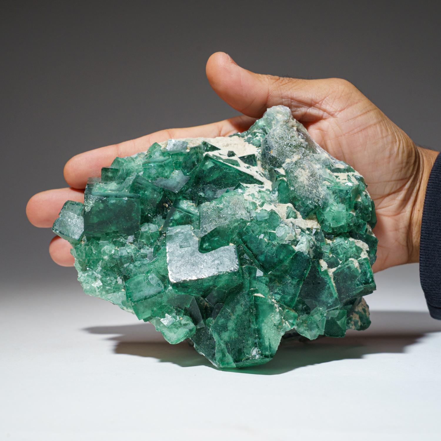 Namibian Genuine Green Fluorite from Namibia (3 lbs) For Sale